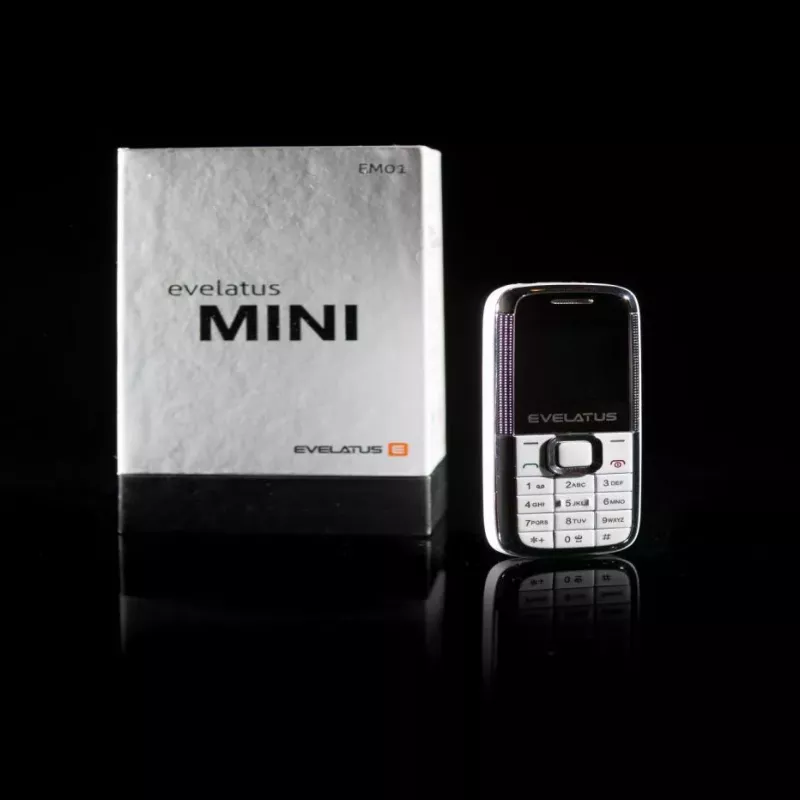 Evelatus Mini DS (EM01) kannettava Bluetooth-kaiutin valkoinen