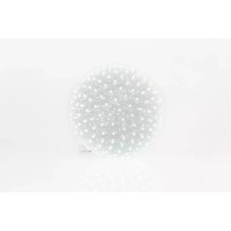 iLike Bumba ar puķēm 466 300LED D-25cm valkoinen koristeellinen LED-valopallo