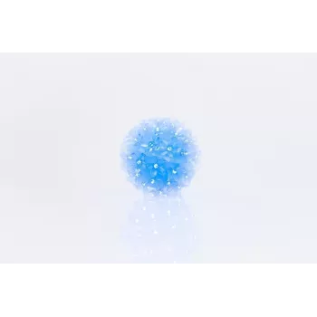 iLike Bumba ar puķēm RS-208 50LED D-11cm sininen
