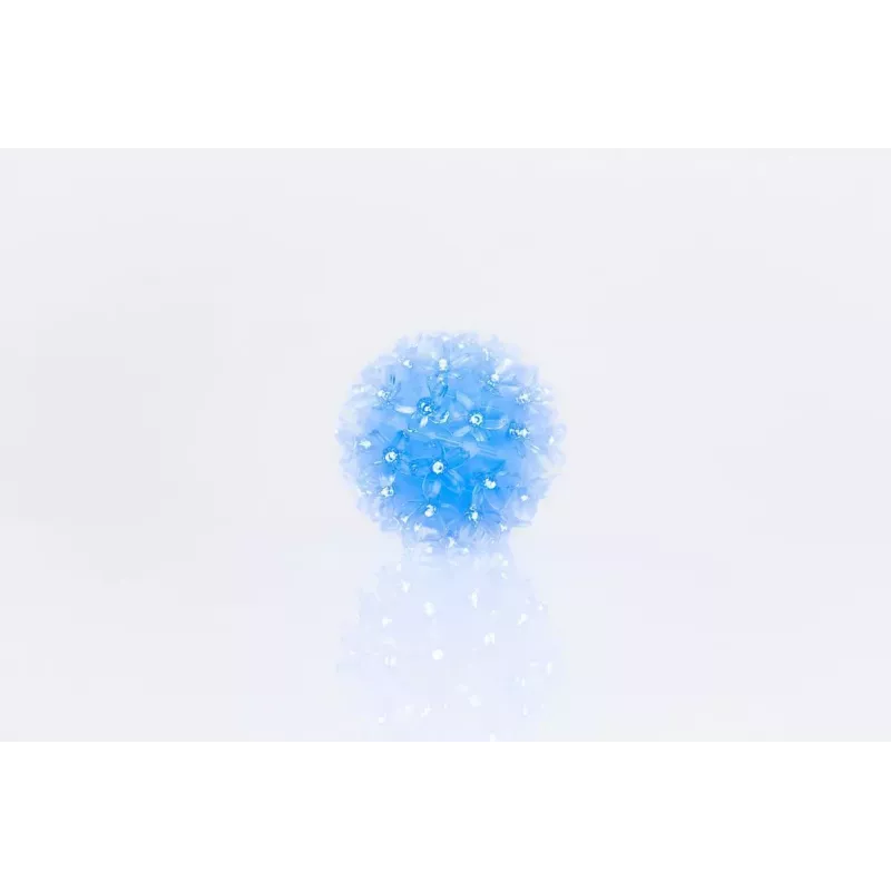 iLike Bumba ar puķēm RS-208 50LED D-11cm sininen