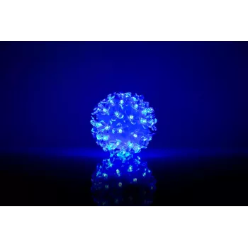 iLike Bumba ar puķēm RS-208 50LED D-11cm sininen