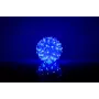 iLike Bumba ar puķēm RS-208 50LED D-11cm sininen