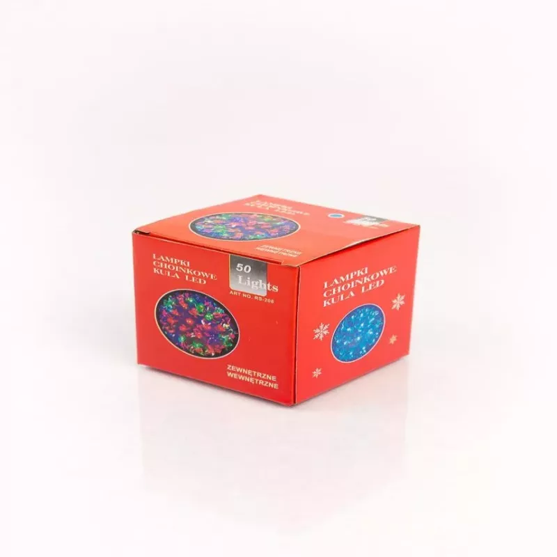 RS-208 LED Flower Ball 50 LED valkoinen 11 cm