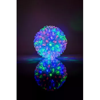 iLike Bumba ar puķēm RS-209 100LED D-14cm monivärinen