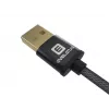 Evelatus datakaapeli Micro USB EDC02 Dual Side Gold Plated Connectors musta