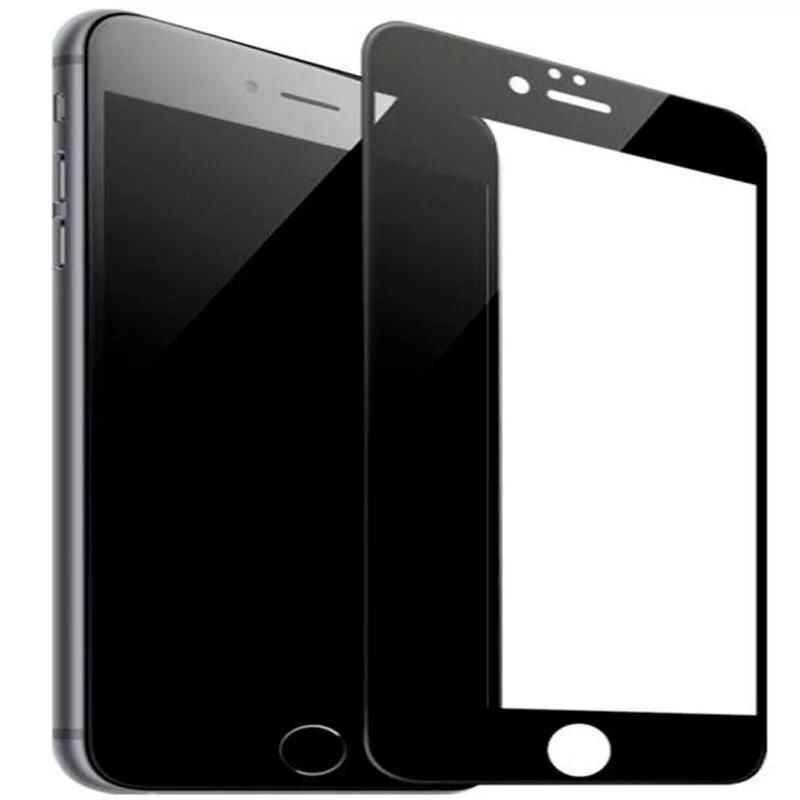 Evelatus Apple iPhone 6 Plus 2.5D Full Cover Japan Glue Glass Anti-Static musta