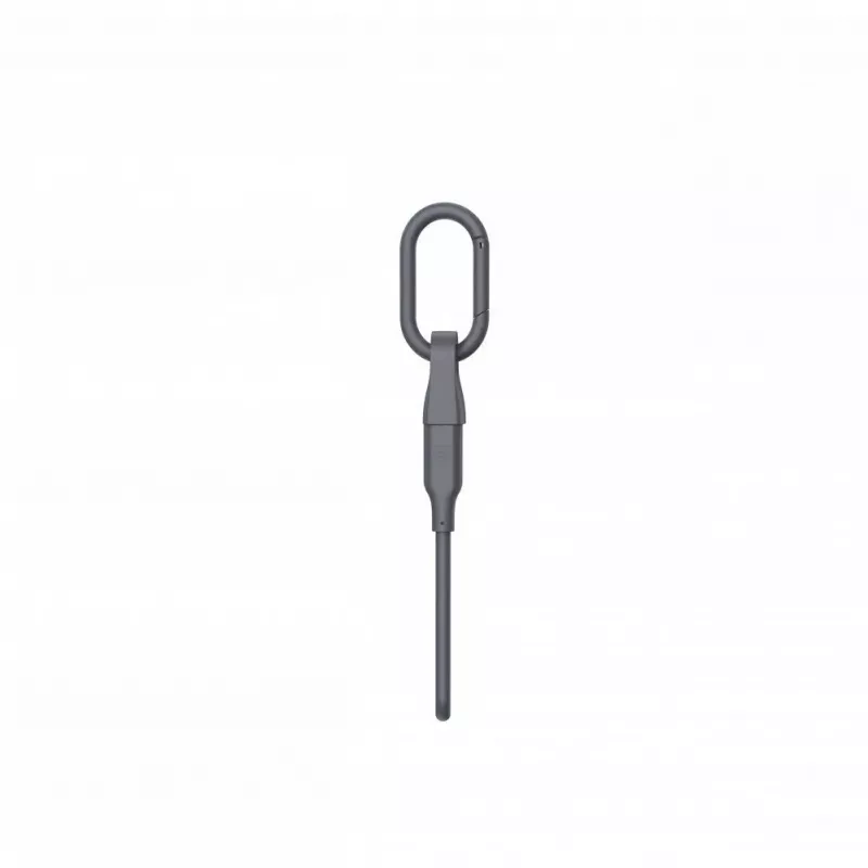 Evelatus USB-C–USB-C-silikonikaapeli 0,2M harmaa