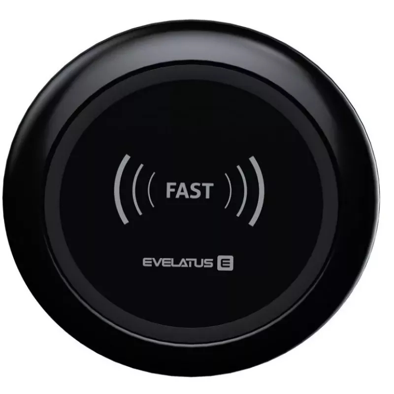 Evelatus Universal EWC01 langaton laturi musta