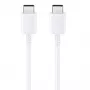 Samsung EP-DW767JWE 25W universaali 3A Fast USB-C - USB-C data- ja latauskaapeli 1,8 m (OEM)