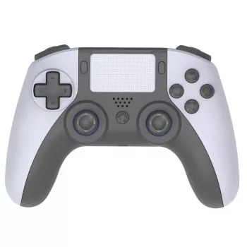 GameBox P5 analoginen langaton peliohjain PS5 - PlayStation 5 Dual Vibration mikrofoni kosketus valkoinen