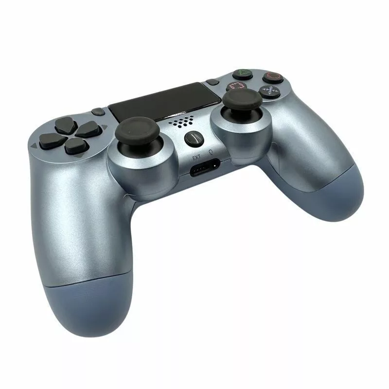 GameBox P4 langaton värinä Bluetooth -ohjain PlayStation 4 / PC / TV / TV Box Blue Pearl