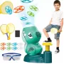 Kiddyz KT1 Dino Flying Disc katapulttiheitin lelu 2 raketilla