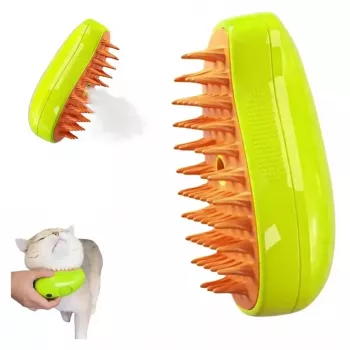 iLike Pet Electric Bath Comb 3in1 - karvanpoisto + puhdistus + hieronta One-Click-suihkulla (6,6x12 cm)