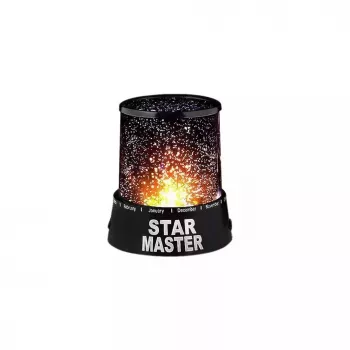 Elight STM Star Master kaksitoiminen tähtitaivasprojektori 4x AA / USB-kaapeli virta musta
