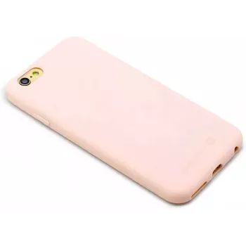 EVELATUS Apple iPhone 6/6s Nano silikonikotelo Soft Touch TPU pinkki hiekka