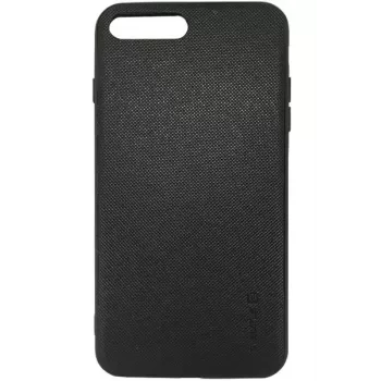 EVELATUS Apple iPhone 8 Plus/7 Plus PC/TPU-kotelo musta