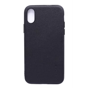 Evelatus Apple iPhone X PC/TPU-kotelo musta