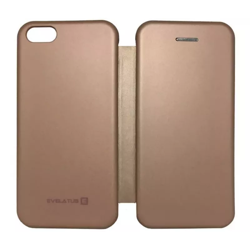 Evelatus Apple iPhone 5/5s/SE kirjakotelo rose gold