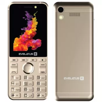 Evelatus Tron GLD Dual SIM peruspuhelin kulta