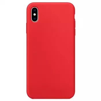 Evelatus Apple iPhone Xs MAX Nano silikonikotelo Soft Touch TPU punainen