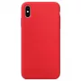 Evelatus Apple iPhone Xs MAX Nano silikonikotelo Soft Touch TPU punainen
