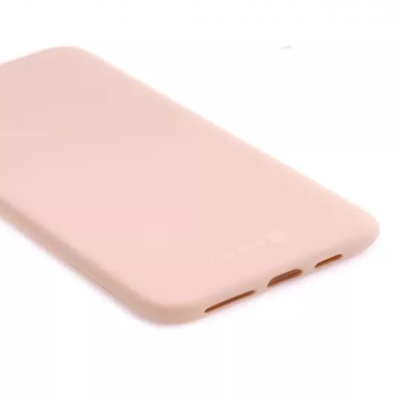 Evelatus Apple iPhone Xs Max Nano silikonikotelo Soft Touch TPU pinkki hiekka