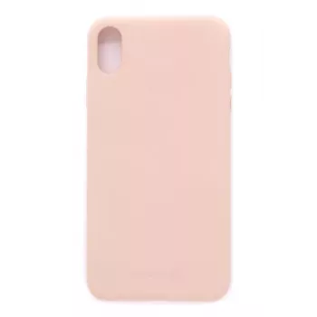 Evelatus Apple iPhone Xs Max Nano silikonikotelo Soft Touch TPU pinkki hiekka