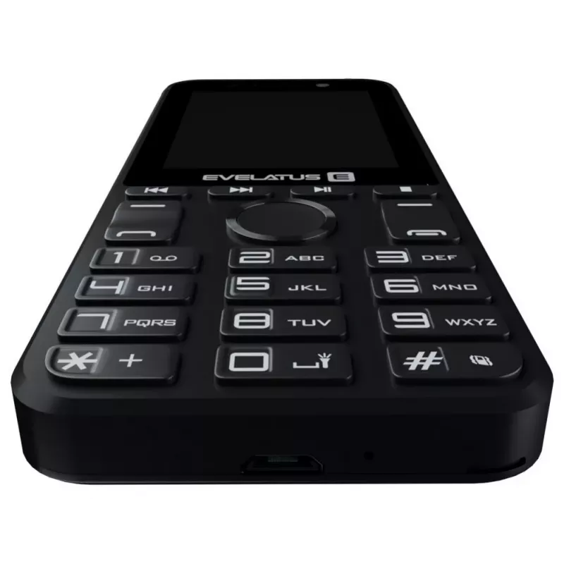 Evelatus Tron DS Black -peruspuhelin ilman liittymää