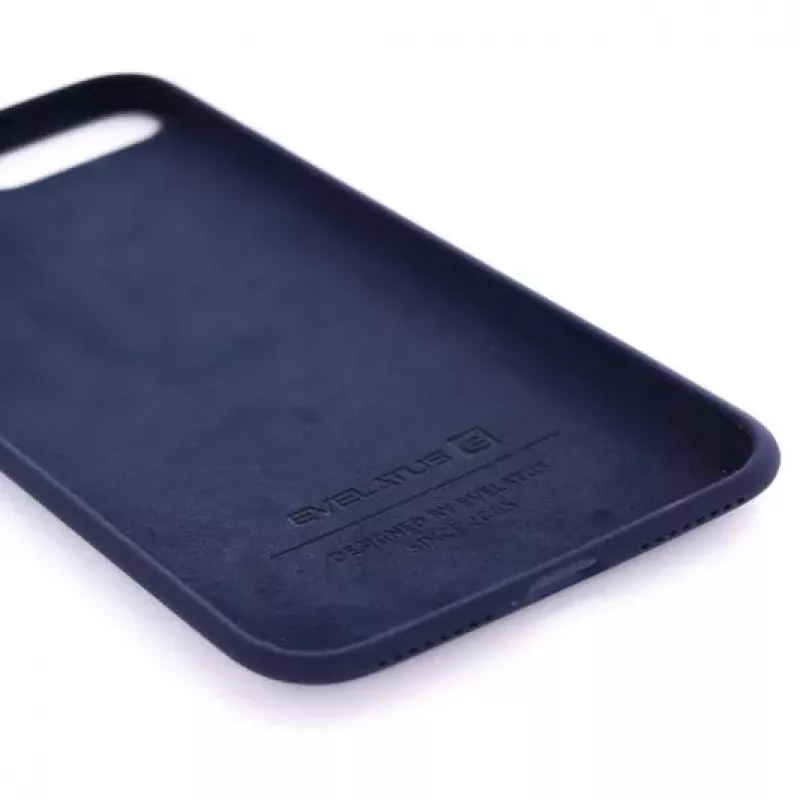 Evelatus Apple iPhone 7 Plus/8 Plus Premium Soft Touch silikonikotelo keskiyönsininen