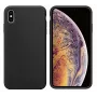 Evelatus Apple iPhone X Premium Soft Touch silikonikotelo musta