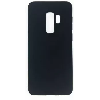 Evelatus Samsung Galaxy S9 Plus Premium Soft Touch silikonikotelo musta
