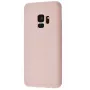 Evelatus Samsung Galaxy S9 Plus Premium Soft Touch silikonikotelo pinkki hiekka