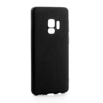 Evelatus Samsung Galaxy S9 Premium Soft Touch silikonikotelo musta