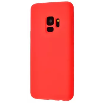 Evelatus Samsung Galaxy S9 Premium Soft Touch -silikonikuori punainen