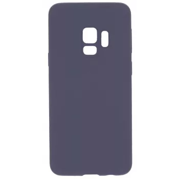 Evelatus Samsung Galaxy S9 Premium Soft Touch -silikonikuori Midnight Blue