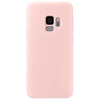 Evelatus Samsung Galaxy S9 Premium Soft Touch -silikonikuori Pink Sand