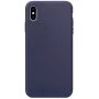 Evelatus Apple iPhone Xs Max Premium Soft Touch -silikonikuori Midnight Blue