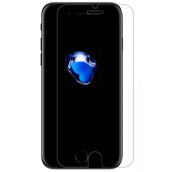 iLike Apple iPhone 7 Plus / 8 Plus 3D valkoinen näytönsuojakalvo karkaistu lasi