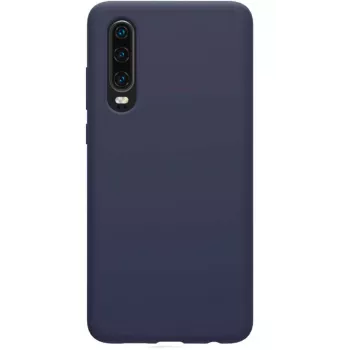 Evelatus Huawei P30 Nano -silikonikotelo Soft Touch TPU Midnight Blue
