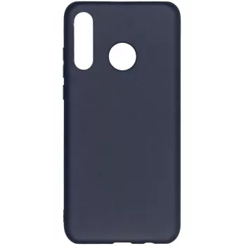 Evelatus Huawei P30 Lite Premium Soft Touch -silikonikotelo Midnight Blue