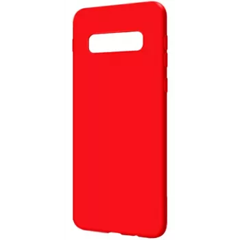 Evelatus Samsung Galaxy S10 Premium Soft Touch -silikonikotelo punainen