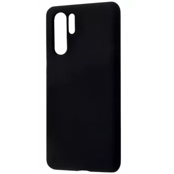 Evelatus Huawei P30 Pro Premium Soft Touch -silikonikotelo musta