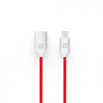 Evelatus Micro-USB-kaapeli EDC04 punainen 1m