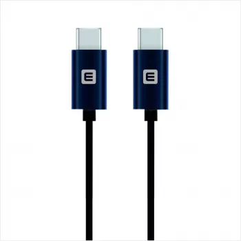 Evelatus Datakaapeli USB-C - USB-C TPC03 musta 1m