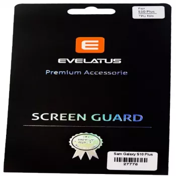 Evelatus Samsung Galaxy S10 Plus TPU-näytönsuojakalvo