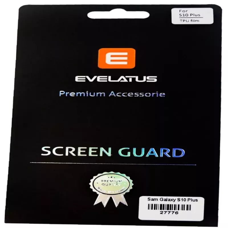 Evelatus Samsung Galaxy S10 Plus TPU-näytönsuojakalvo