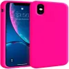 Evelatus Apple iPhone XR Premium Soft Touch -silikonikuori Hot Pink