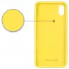 Evelatus Apple iPhone XR Premium Soft Touch -silikonikuori Light Yellow