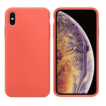 Evelatus Apple iPhone Xs Premium Soft Touch -silikonikuori Nectarine