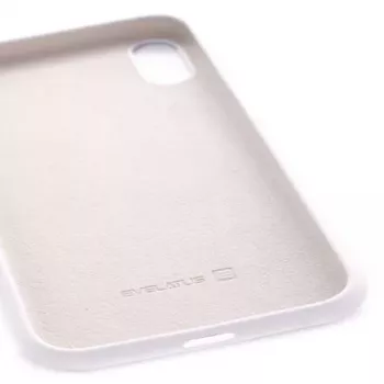 Evelatus Apple iPhone Xs Premium Soft Touch -silikonikuori Stone